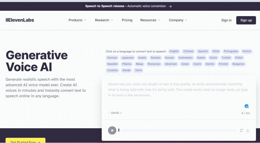 ElevenLabs: IA para redes sociales