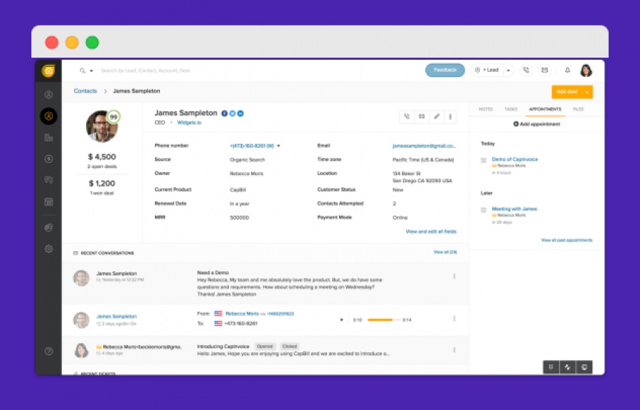 Freshworks: Freshsales Suite