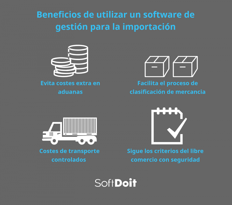 beneficios software importacion