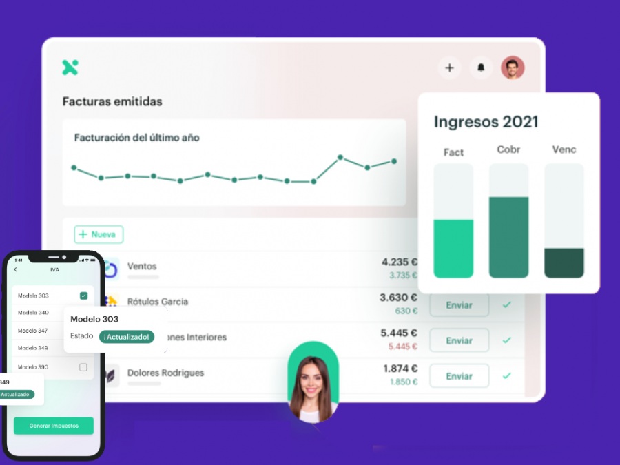 Anfix facturación para autónomos