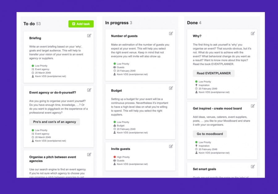 Eventplanner