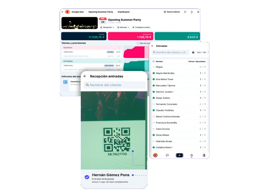 Fourvenues: software para eventos