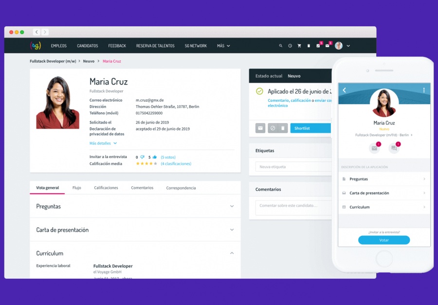 Softgarden: software en recursos humanos
