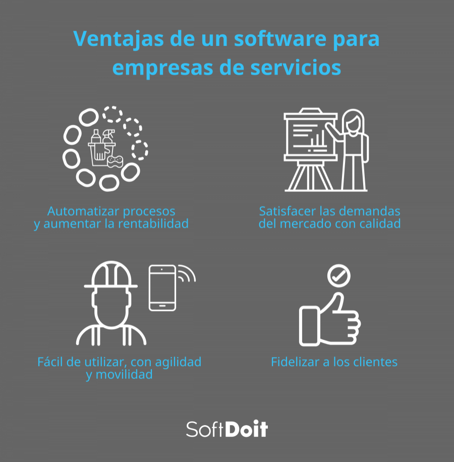 ventajas erp para empresas de servicios