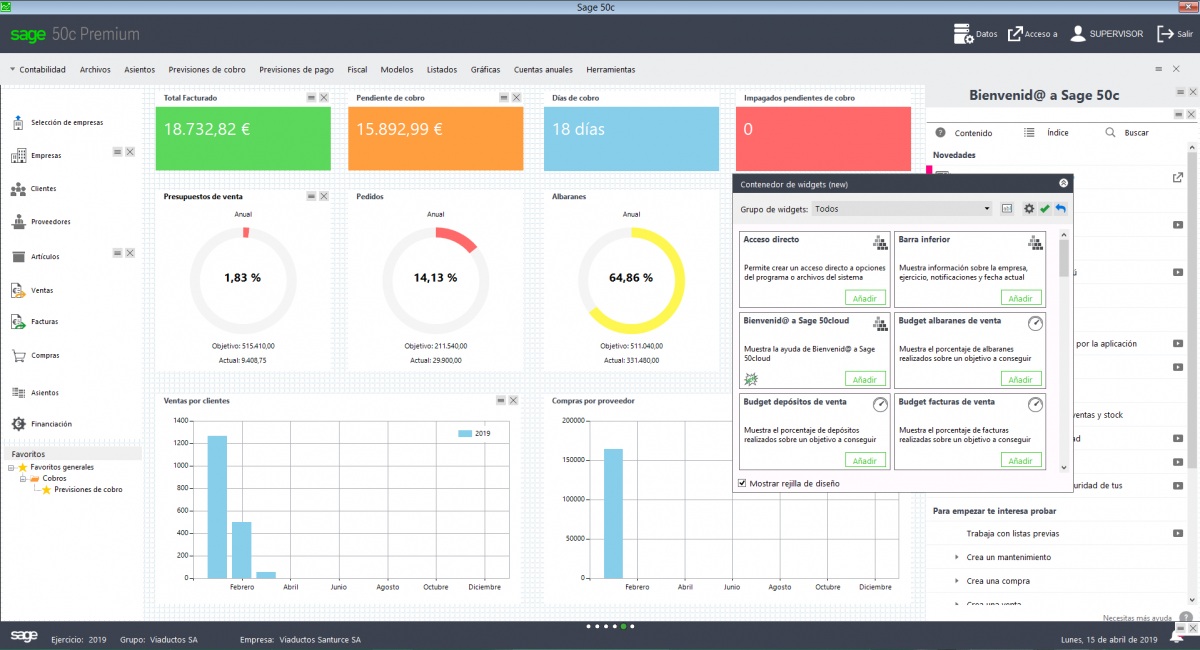 Sage 50 para pequeñas empresas