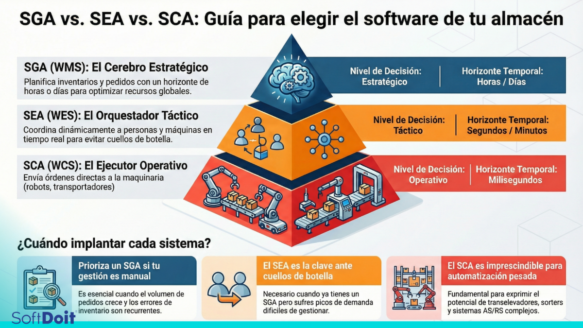 Infografía SGA vs SCA vs SEA