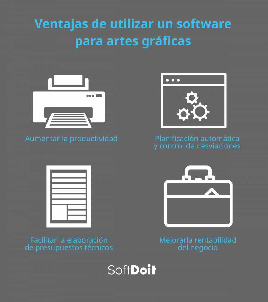 ventajas software artes gráficas
