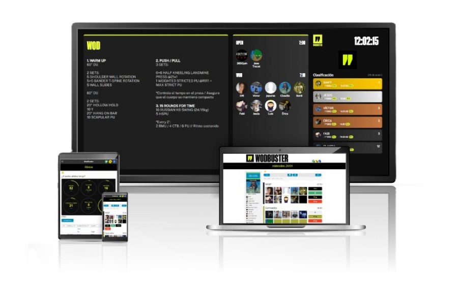 software centros deportivos wodbuster