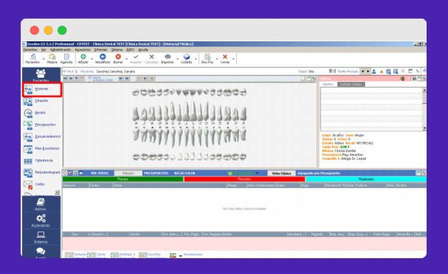 Infomed: Gesden, software para clínicas dental