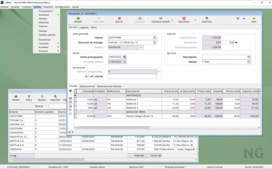 software facturacion NG Fact