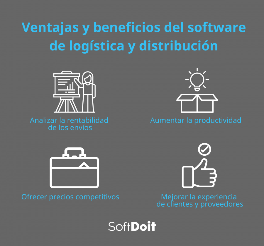Ventajas del software de logística y distribución