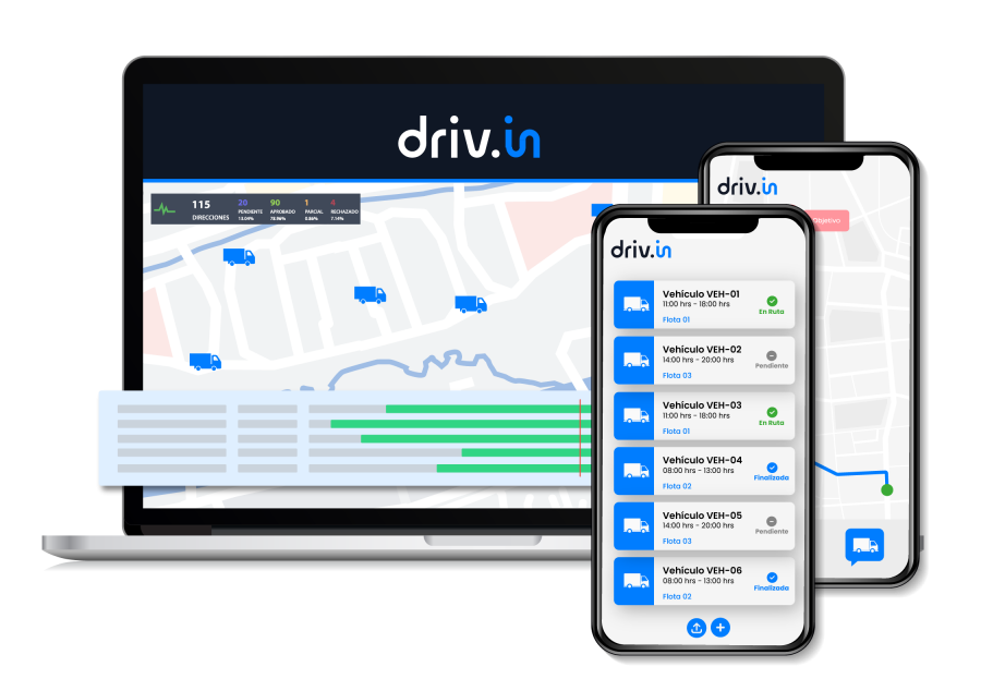 Plataforma para distribuidores Drivin