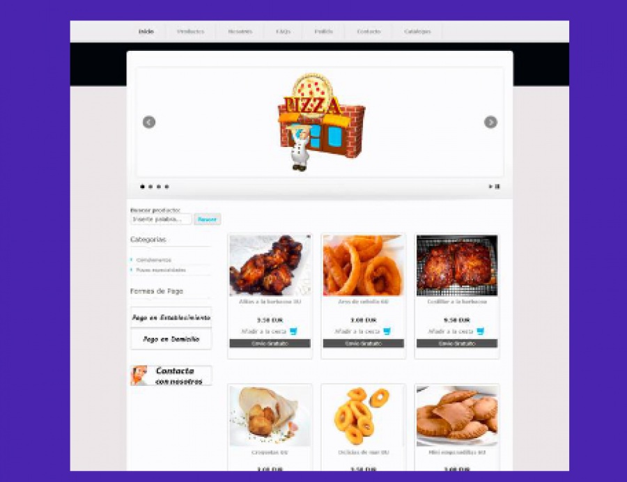 Shoppingweb: Ecommerce-Cloud
