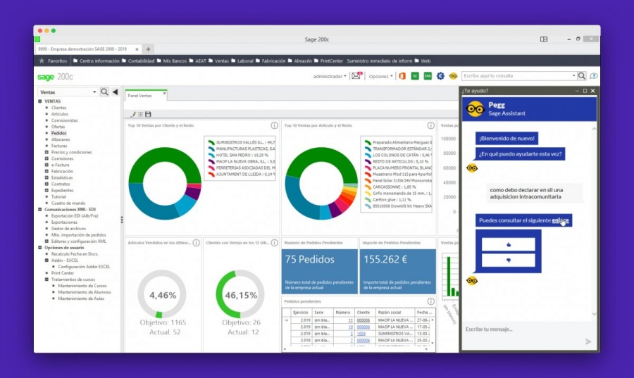 Sage 200: sistema de gestión empresarial