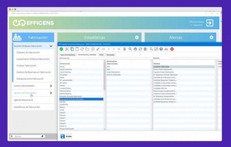 Efficens ERP: programa erp