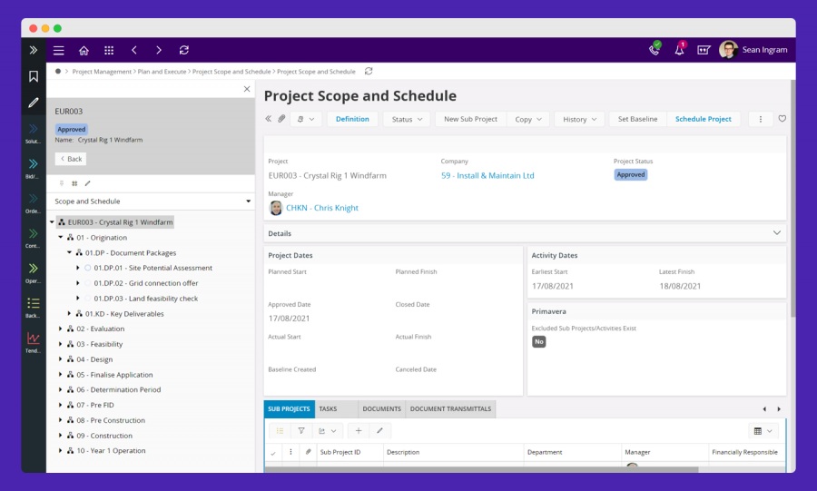 IFS: programa erp