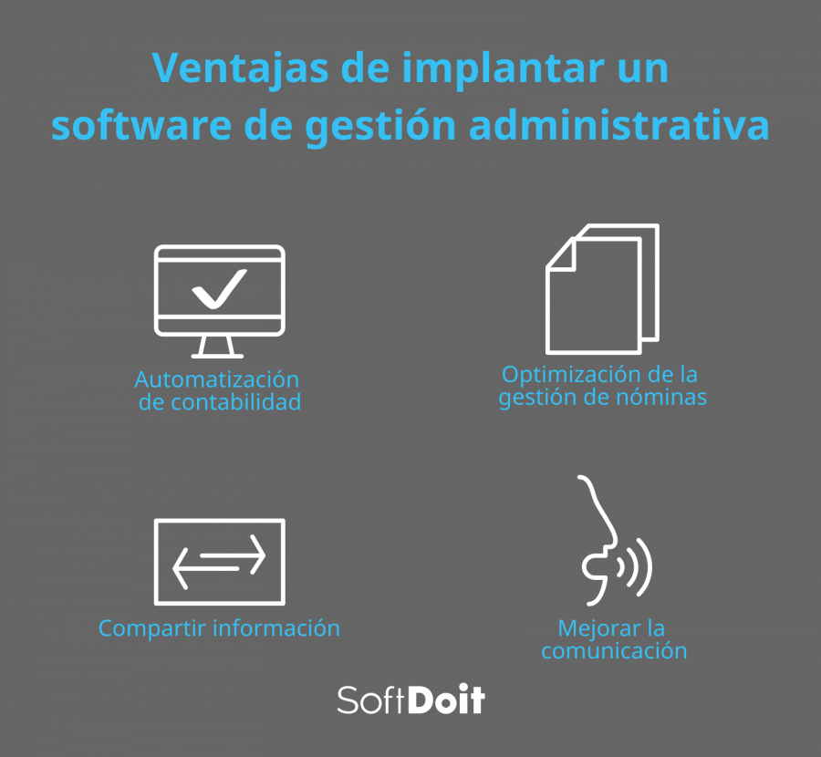 Ventajas de un software de gestión administrativa