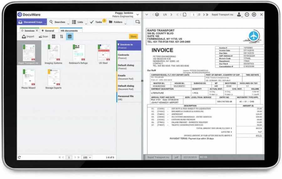 DocuWare: Software de gestión documental
