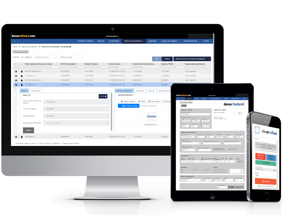 plataforma gestión documental Doceo Store