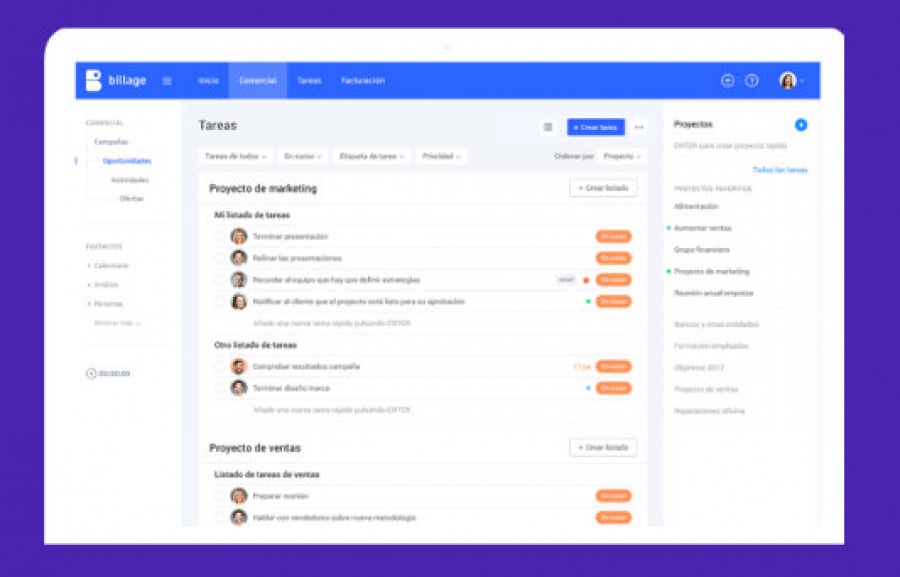 Billage proyectos