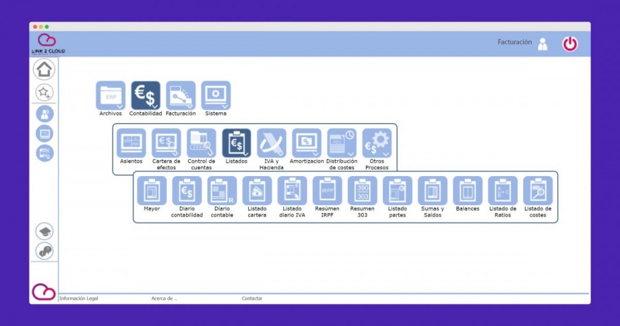 Contacloud: software para asesorías