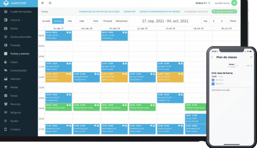 Magicline: software para gimnasios