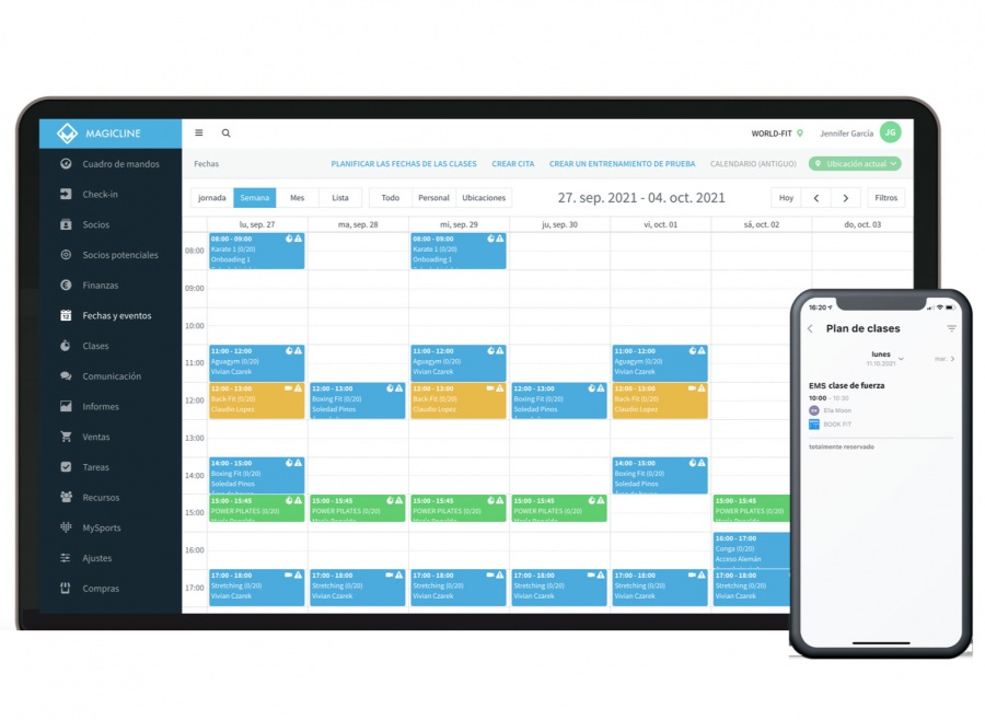 Magicline: software para gimnasios