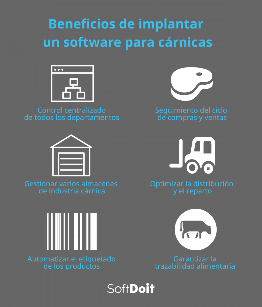 Beneficios de implantar un software para cárnicas