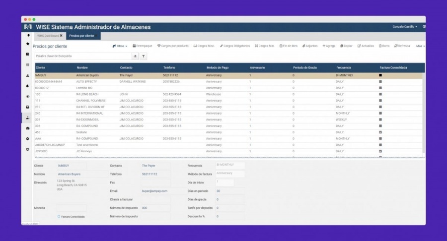 Royal 4 Systems: eWise 3PL/4PL, software logística