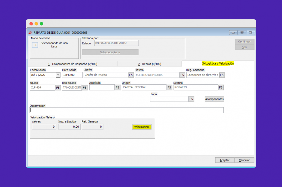 Setup Informática TMS
