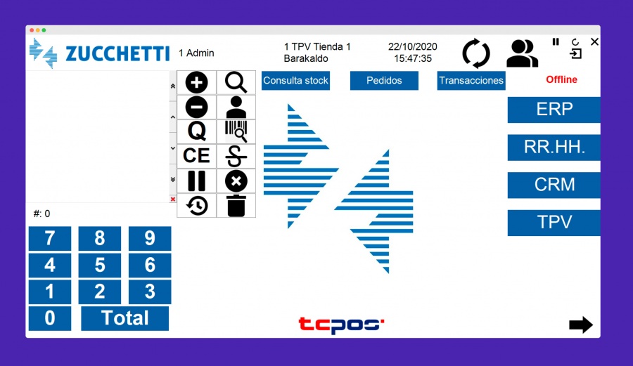 Zucchetti: TCPOS