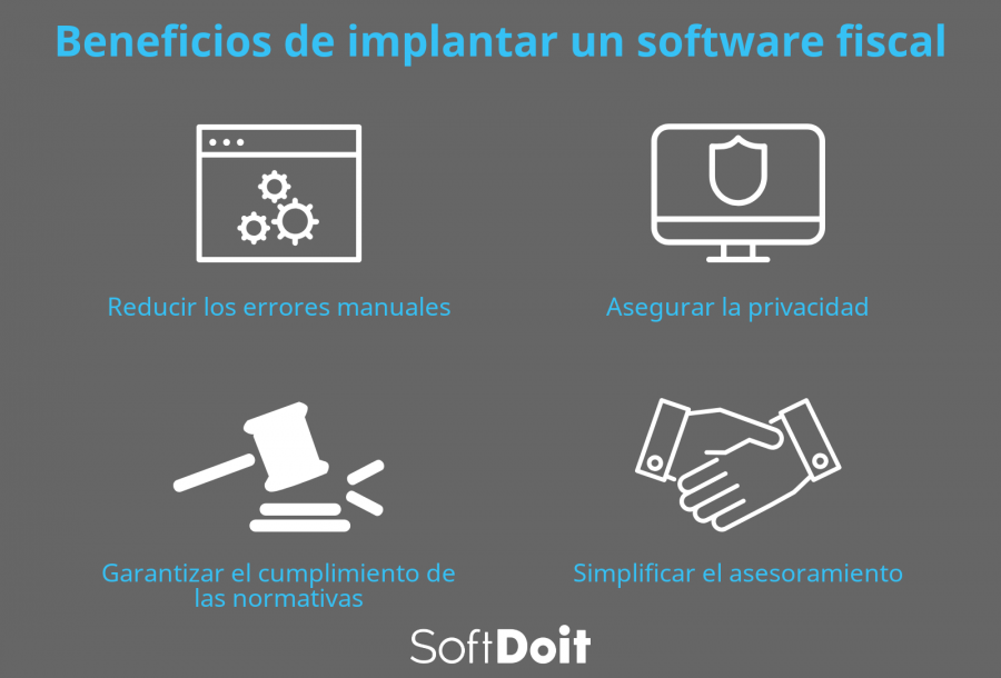 ¿Qué beneficios puede aportar a tu despacho un programa fiscal? + infografia