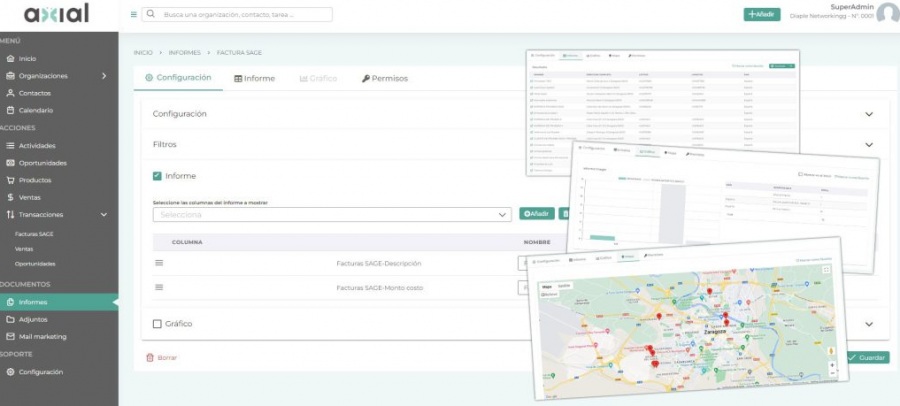Axial: CRM en la nube
