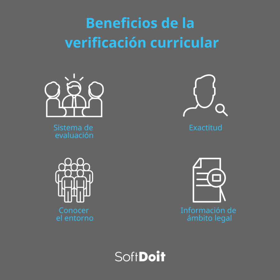 Beneficios de la verificación curricular